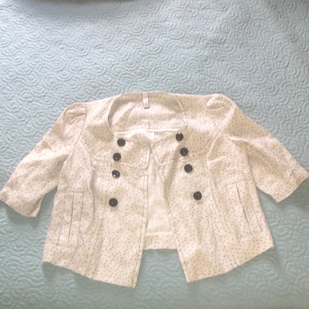 Sine cropped blazer